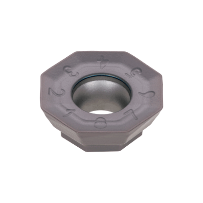 Picture of TUNGALOY OWMT05T3AFER-MM AH3135 Milling Insert Octagonal AlTiN Carbide 0.031 Corner Radius
