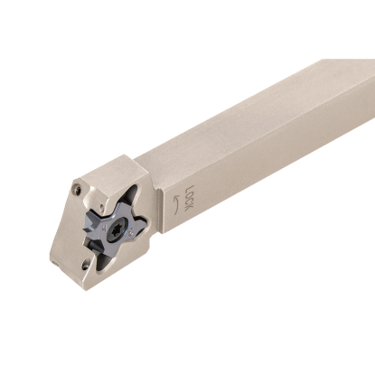 Picture of TUNGALOY STCR08X18-CHP On Edge Grooving,Groove Threading Stick Tool Steel Square 0.500 Shank
