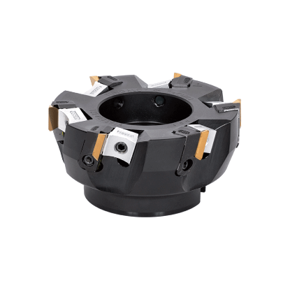 Picture of TUNGALOY TSE4010RIA Milling Cutter 90.0° 9.843 Cutter Diameter Shell Arbor 1.8750 12 Flute