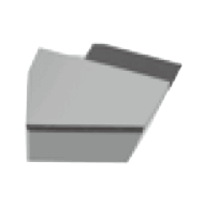 Picture of TUNGALOY YDEN2405PDFR-D DX140 Milling Insert Rectangle PCD