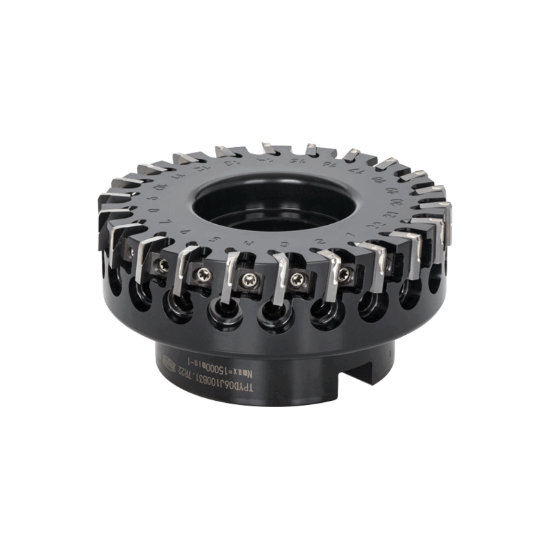 Picture of TUNGALOY TPYD06M063B22.0R10 Milling Cutter 90.0° 2.480 Cutter Diameter Shell Arbor 0.8661 10 Flute