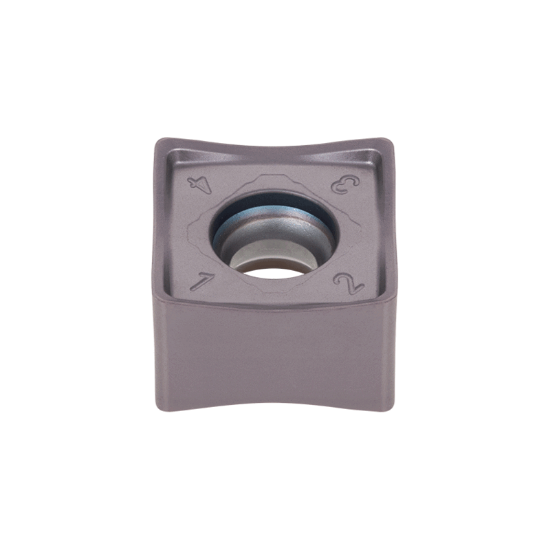 Picture of TUNGALOY SNMU120608HNEN-MM AH120 Milling Insert Square AlTiN Carbide 0.031 Corner Radius