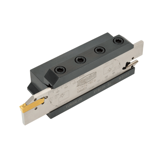 Picture of TUNGALOY CCBS12-32-U Blade Holder Cut Off,Grooving Stick Tool Steel Square 0.750 Shank