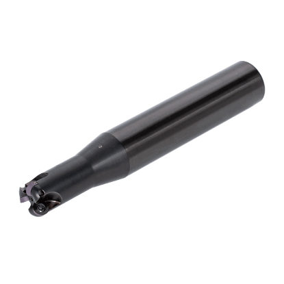 Picture of TUNGALOY EWD10020R Milling Cutter Button Cutter 0.787 Cutter Diameter Cylindrical Shank0.9843 6.692 OAL 2 Flute
