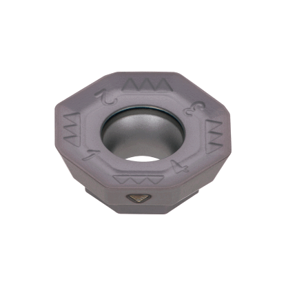 Picture of TUNGALOY OWHT05T3C07AFER-MW AH120 Milling Insert Octagonal AlTiN Carbide Chamf Corner Radius