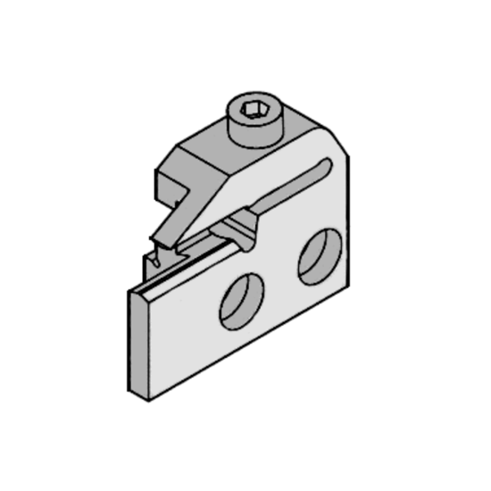 Picture of TUNGALOY W40GR Clamp Down Cut Off,Grooving,Groove Turning Adapter Blade Steel