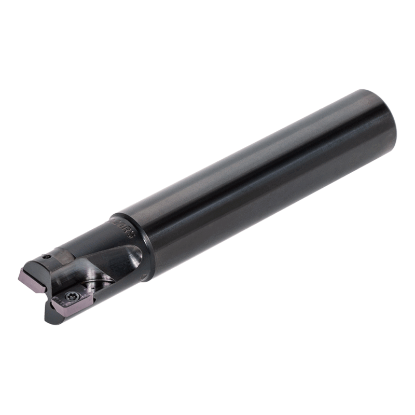 Picture of TUNGALOY EVX10020RSA Milling Cutter 90.0°, Drill Mill 0.787 Cutter Diameter Cylindrical Shank0.7874 4.724 OAL 2 Flute