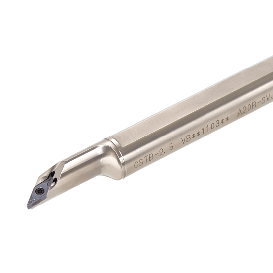 Picture of TUNGALOY A20R-SVJBL11-D250 Boring Bar 35.0° Insert Posi,J style, 142deg Approach , Steel Round 0.787 Shank