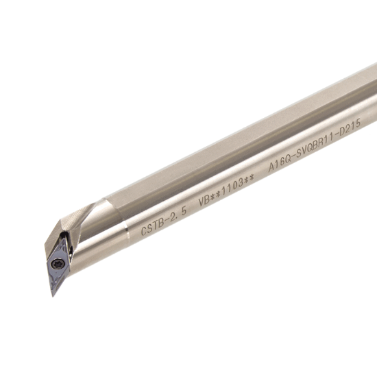 Picture of TUNGALOY E25T-SVQBL16-D305 Boring Bar 35.0° Insert Posi,Q style, 117.5deg Approac , Steel Round 0.984 Shank