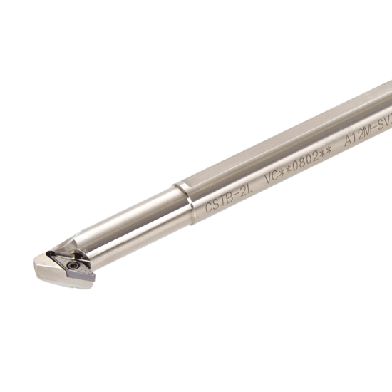 Picture of TUNGALOY A12-SVZCR2-D16 Boring Bar 35.0° Insert Posi,Z style, 93deg Approach , Steel Round 0.750 Shank