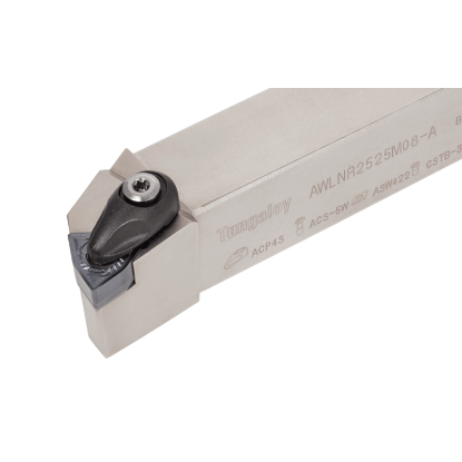 Picture of TUNGALOY AWLNL2020K06-A Stick Tool Trigon Insert Neg,L style, 95deg Approach , Steel Square 0.787 Shank