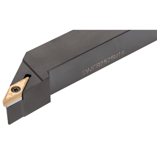 Picture of TUNGALOY SVJCR1616H16 Stick Tool 35.0° Insert Posi,J style, 93deg Approach , Steel Square 0.629 Shank