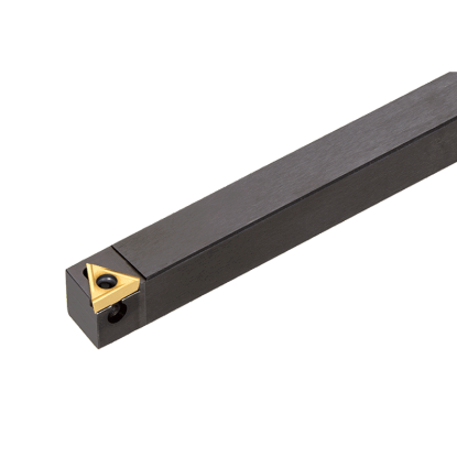 Picture of TUNGALOY JTTACL0810K08 Swiss Stick Tool Triangle Insert Posi,A style, 91deg Approach , Steel Square 0.393 Shank