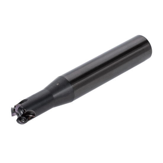 Picture of TUNGALOY EWD07020R Milling Cutter Button Cutter 0.787 Cutter Diameter Cylindrical Shank0.9843 6.692 OAL 4 Flute