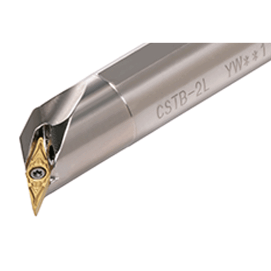 Picture of TUNGALOY E10-SYQBR2-D14 Boring Bar 25.0° Insert Posi,Q style,122.5deg Approach , Steel Round 0.625 Shank