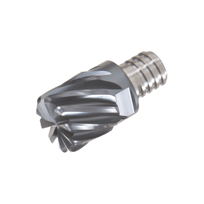 Picture of TUNGALOY VED200L15.0R10-10S12 AH725 DIA 20MM SH T10 LOC 0.5906 OAL 1.0039End Mill,Replacable Head Standard Flute Standard Helix Carbide TiAlN Single End Corner Radius 0.0394 1.00MM TUNG MEISTER