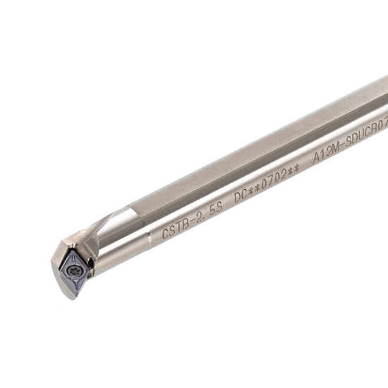 Picture of TUNGALOY E12-SDUCR3-D16 Boring Bar 55.0° Insert Posi,U style, 93deg Approach , Steel Round 0.750 Shank