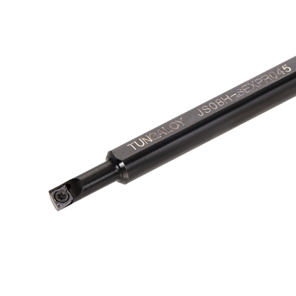Picture of TUNGALOY JS08H-SEXPR045 Boring Bar 75.0° Insert Posi,X style, 100deg Approach , Steel Round 0.315 Shank