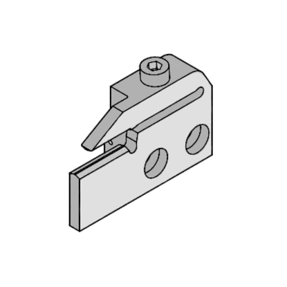 Picture of TUNGALOY W50GR-L Clamp Down Cut Off,Grooving,Groove Turning Adapter Blade Steel
