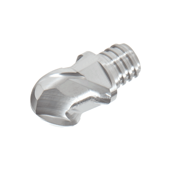 Picture of TUNGALOY VBE0375L27-BGAU02S06 KS15F DIA 3/8 SH T15 LOC 0.2700 OAL 0.5100End Mill,Replacable Head Standard Flute High Helix Carbide Uncoated Single End Ball Nose TUNG MEISTER