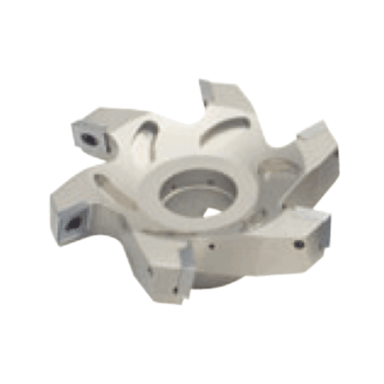 Picture of TUNGALOY TFE12125R Milling Cutter 90.0° 4.921 Cutter Diameter Shell Arbor 1.0000 6 Flute