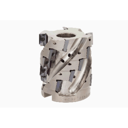 Picture of TUNGALOY TLS11R050M22.0E04 Milling Cutter 90.0°, Corn Cob 1.967 Cutter Diameter Shell Arbor 0.8661 2.362 OAL 20 Flute