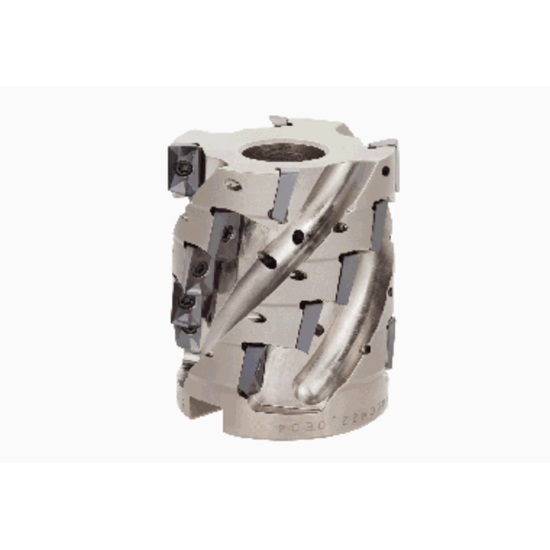 Picture of TUNGALOY TLS11R050M22.0E04 Milling Cutter 90.0°, Corn Cob 1.967 Cutter Diameter Shell Arbor 0.8661 2.362 OAL 20 Flute