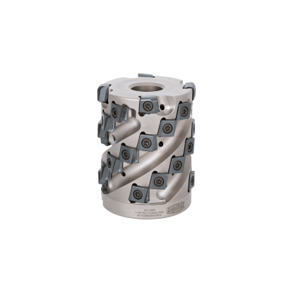 Picture of TUNGALOY TLM11R200U0075A03 Milling Cutter 90.0°, Corn Cob 2.000 Cutter Diameter Weldon 0.7500 2.750 OAL 21 Flute