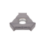 Picture of TUNGALOY TVKX050404TN-MJ AH130 Milling Insert Triangle Slot Mill AlTiN Carbide 0.015 Corner Radius