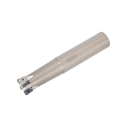 Picture of TUNGALOY EXN03R028M25.0-04L Milling Cutter 1.102 Cutter Diameter Cylindrical Shank0.9843 7.086 OAL 4 Flute