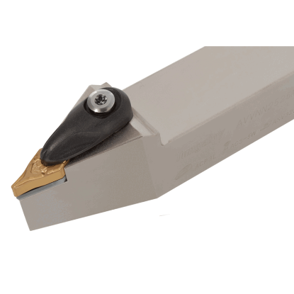 Picture of TUNGALOY AVVNN2525M16-A Stick Tool 35.0° Insert Neg,V style, 72.5deg Approach , Steel Square 0.984 Shank