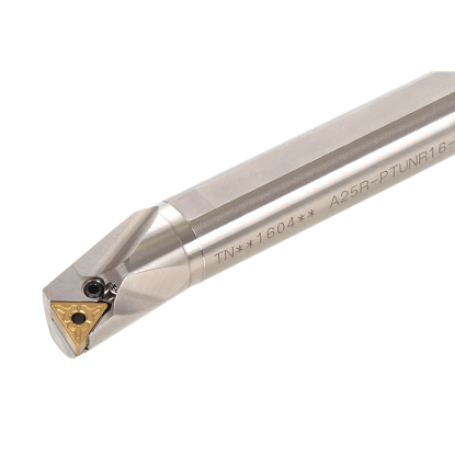 Picture of TUNGALOY A25R-PTUNL16-D320 Boring Bar Triangle Insert Neg,U style, 95deg Approach , Steel Round 0.984 Shank