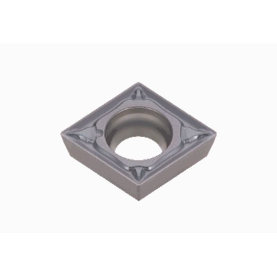 Picture of TUNGALOY CPMT322 PS AH645 Insert 80.0° AlTiN 0.031 Corner Radius