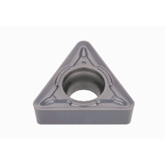 Picture of TUNGALOY TCMT32.51 Powder Metal AH725 Insert Triangle AlTiN 0.016 Corner Radius