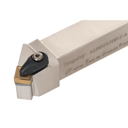 Picture of TUNGALOY ASSNL2020K12-A Stick Tool Square Insert Neg,S style, 45deg Approach , Steel Square 0.787 Shank