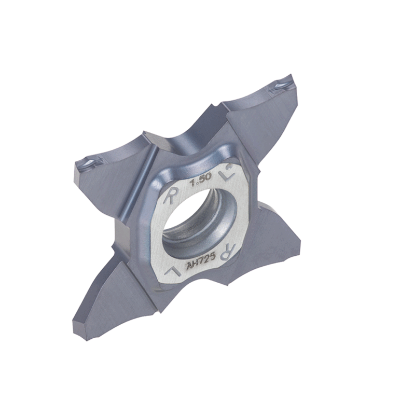 Picture of TUNGALOY TCS27-200-15L AH725 On Edge Cut Off,Grooving,Groove Turning Insert AlTiN 0.003 Corner Radius 0.079 Wide