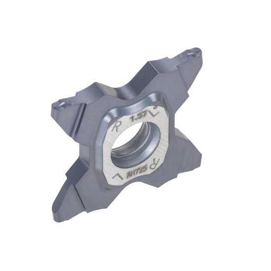 Picture of TUNGALOY TCS27-200-100 AH725 On Edge Cut Off,Grooving,Groove Turning Insert AlTiN 0.039 Corner Radius 0.079 Wide