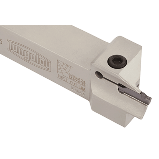 Picture of TUNGALOY CTFL2525-5T25-050080 Clamp Down Face Grooving Adapter Blade Steel Square 0.984