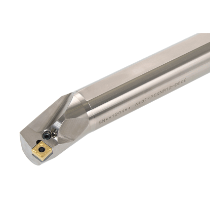 Picture of TUNGALOY A40T-PSKNR12-D500 Boring Bar Square Insert Neg,K style, 75deg Approach , Steel Round 1.574 Shank
