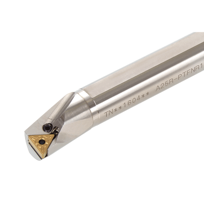 Picture of TUNGALOY A40T-PTFNR16-D500 Boring Bar Triangle Insert Neg,F style, 91deg Approach , Steel Round 1.574 Shank