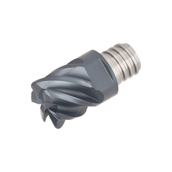 Picture of TUNGALOY VEE120L09.0R00-06S08 AH725 DIA 12MM SH T06 LOC 0.3543 OAL 0.6496End Mill,Replacable Head Standard Flute High Helix Carbide TiAlN Single End Square Sharp TUNG MEISTER