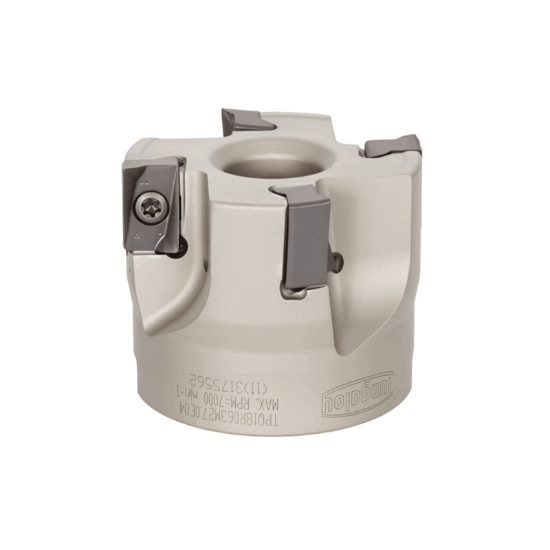 Picture of TUNGALOY TPQ18R600U0200A09 Milling Cutter 90.0° 6.000 Cutter Diameter Shell Arbor 2.0000 9 Flute
