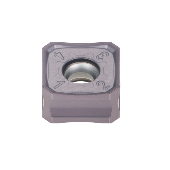 Picture of TUNGALOY SNGU1307ANEN-MJ AH120 Milling Insert Square AlTiN Carbide 0.019 Corner Radius