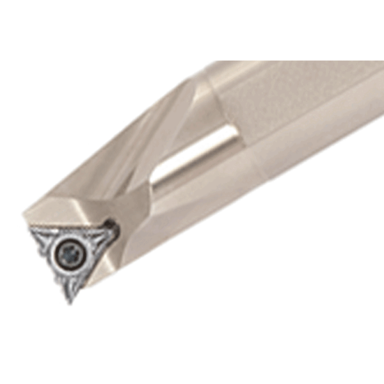 Picture of TUNGALOY E12-STFPR3-D16 Boring Bar Triangle Insert Posi,F style, 91deg Approach , Steel Round 0.750 Shank
