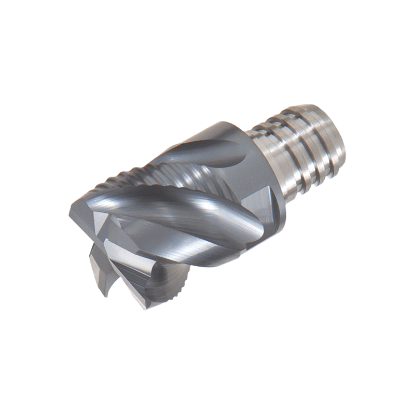 Picture of TUNGALOY VEE062L47C024CU04S10 AH725 DIA 5/8 SH T15 LOC 0.4700 OAL 0.80End Mill,Replacable Head Carbide TiAlN Single End 45.0° Chamfer TUNG MEISTER