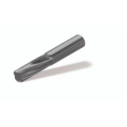Picture of ADVENT Tool M121.038-1CSC Carbide Thread Mill 1.00MM Metric 0.370 Cutter Diameter Cylindrical 0.3750 Shank TiN