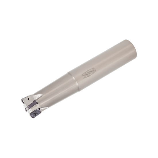 Picture of TUNGALOY EXN03R032M32.0-05L Milling Cutter 1.260 Cutter Diameter Cylindrical Shank1.2598 7.874 OAL 5 Flute