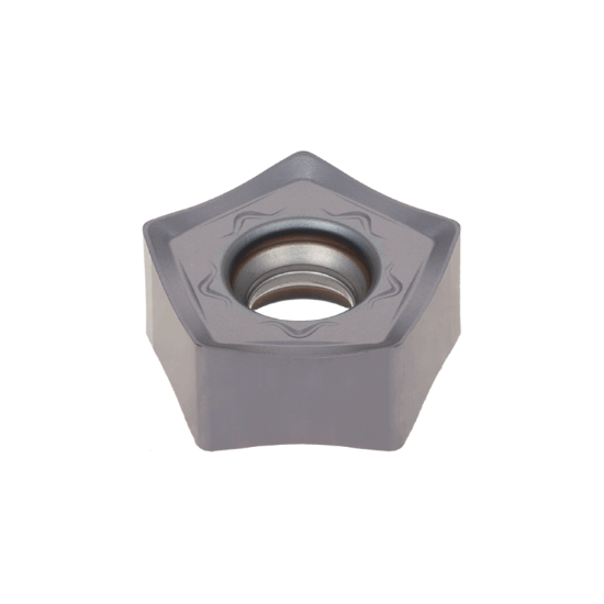Picture of TUNGALOY PNMU0905GNEN-MJ AH3135 Milling Insert Pentagon AlTiN Carbide 0.031 Corner Radius