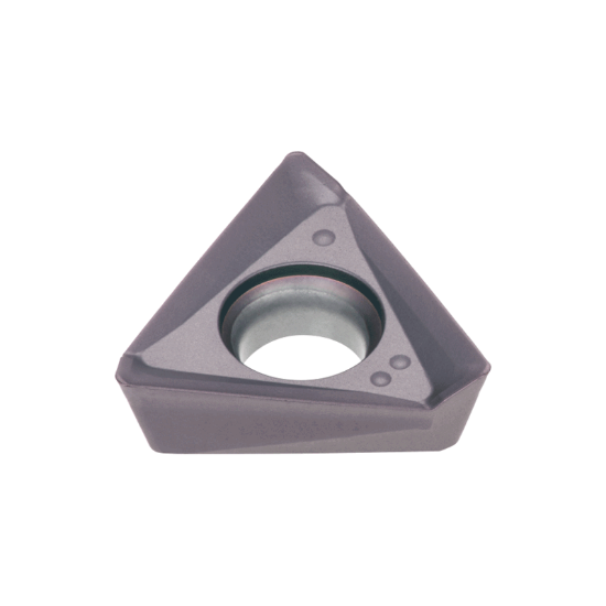 Picture of TUNGALOY TOMT150620PDER-MJ AH3135 Milling Insert Triangle AlTiN Carbide 0.078 Corner Radius