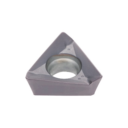 Picture of TUNGALOY TOMT100416PDER-MJ AH120 Milling Insert Triangle AlTiN Carbide 0.063 Corner Radius